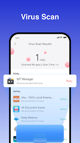 Phone Cleaner Interface